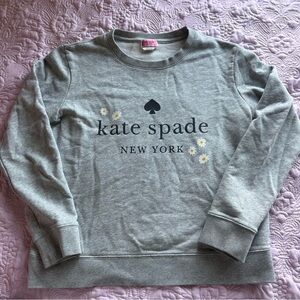 Kate Spade gray crewneck